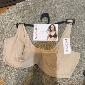 Joyspun Women's Unlined Full Coverage Bra - Beige